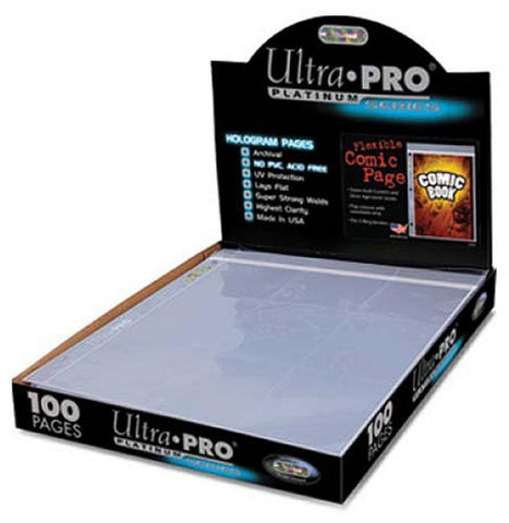 Ultra Pro Flexible Comic Pages (100-Box)