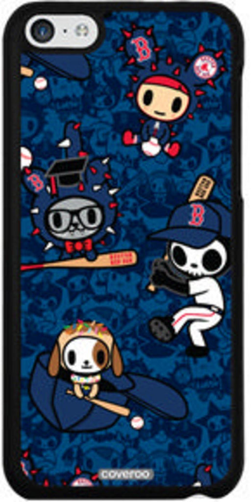 Coveroo MLB Boston Red Sox Tokidoki Pattern Design iPhone 5 5s Thinshield Snap-On Case