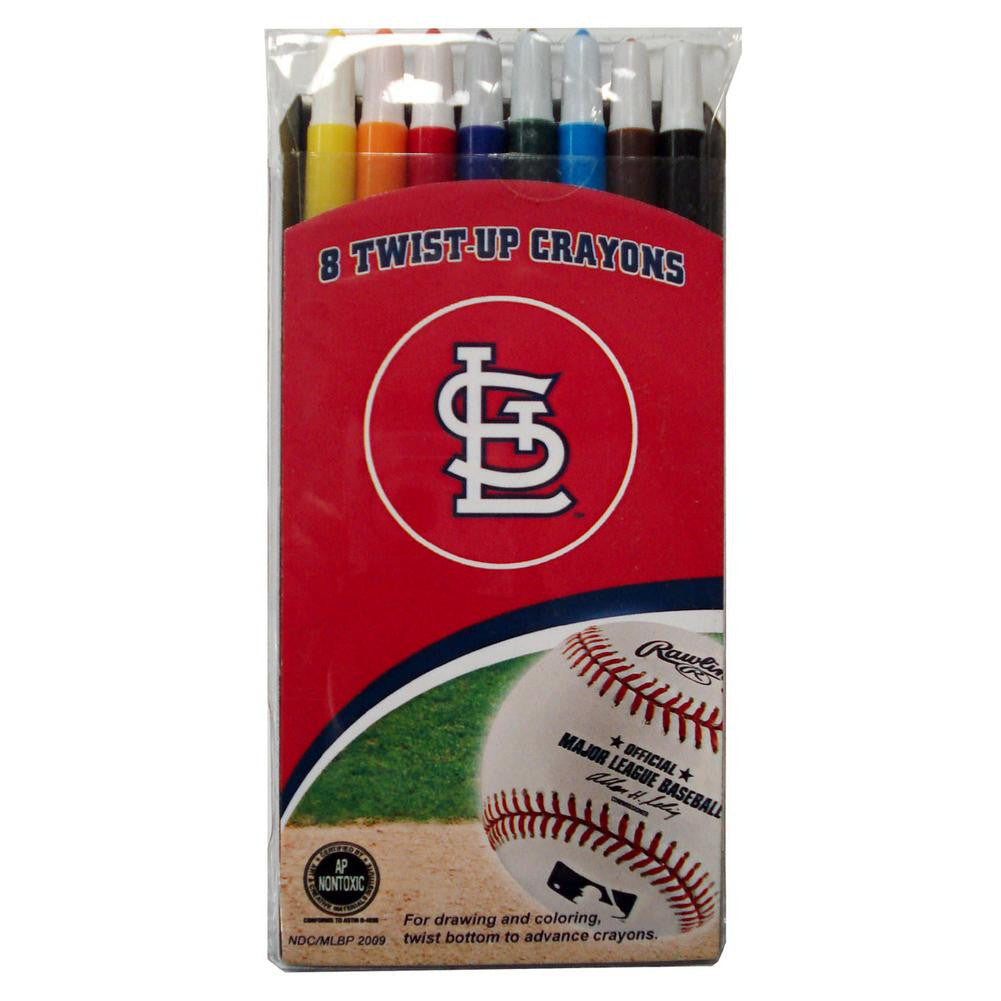Twist Crayon - St. Louis Cardinals (8 Crayons)