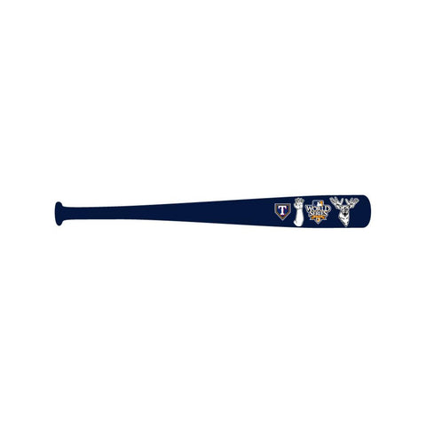 Coopersburg Sports 18-Inch Mini Bat - 2010 World Series Texas Rangers "Antler and Claw" Design