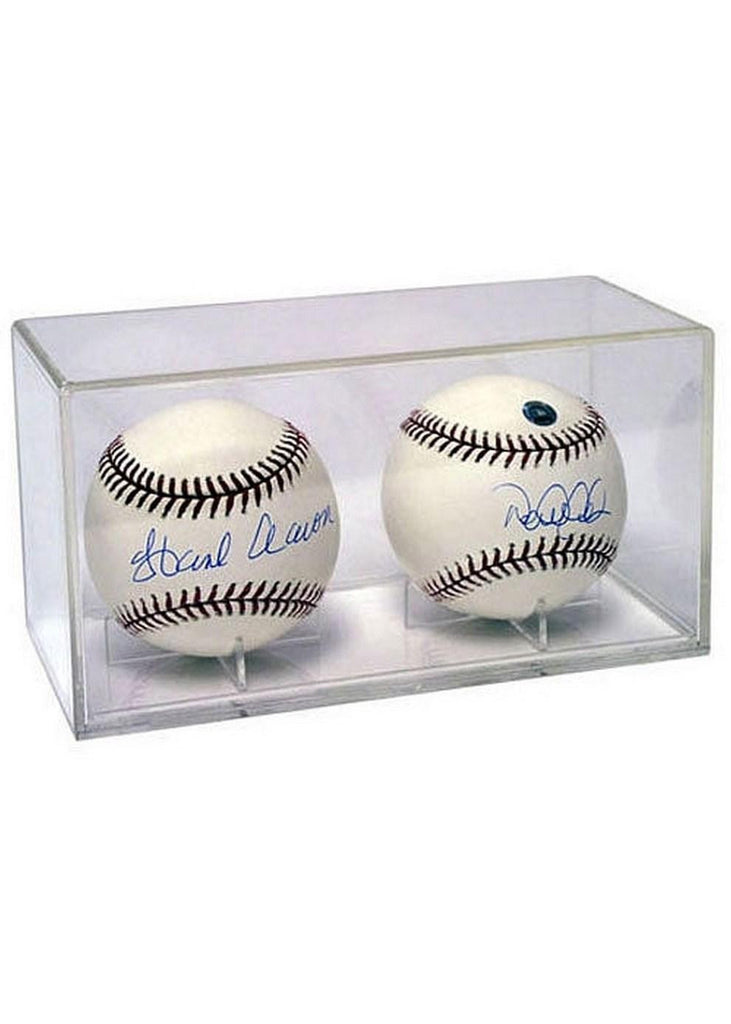 Steiner Sports 2 Baseball Acrylic Display