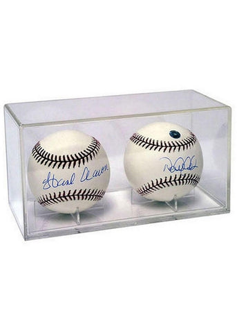 Steiner Sports 2 Baseball Acrylic Display