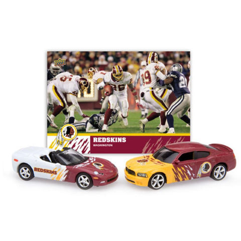 1:64 Home-Road Charger-Corvette with Card Washington Redskins