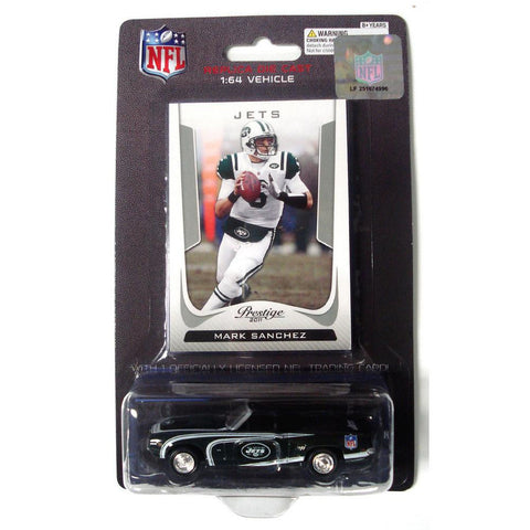 Press Pass 1:64 Dodge Charger with Card - NFL New York Jets Mark Sanchez