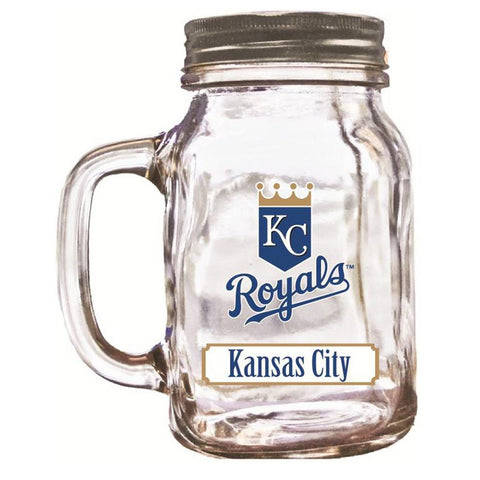 Duckhouse 16 Ounce Mason Jar - Kansas City Royals