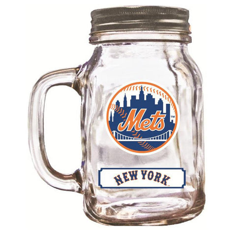 20oz Mason Jar - New York Mets