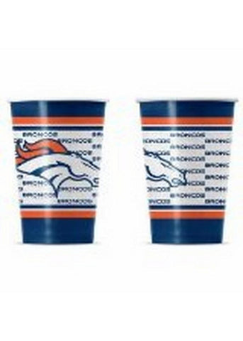 Duckhouse 20-Pack Disposable Paper Cups - NFL Denver Broncos