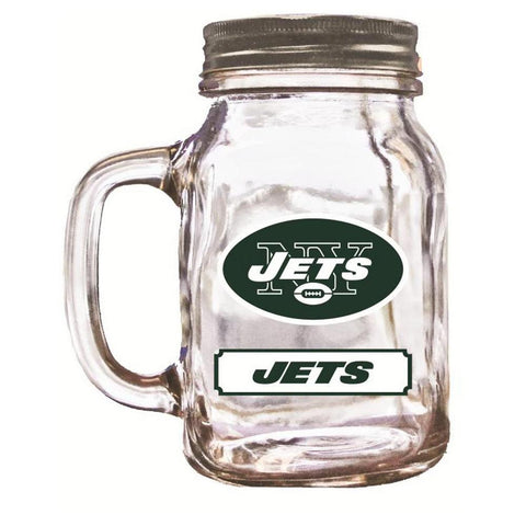 Duckhouse 16 Ounce Mason Jar - New York Jets
