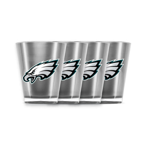 4 piece shot glass set - Philadelphia Eagles