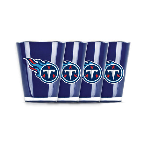 4 piece shot glass set - Tennessee Titans