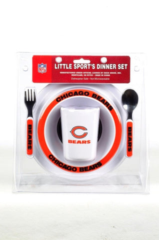 NFL Chicago Cubs Childrens Dinner Set