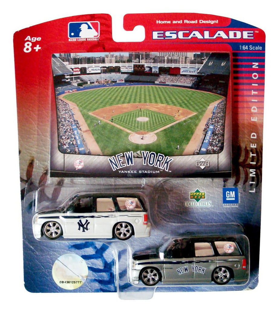 New York Yankees 2 Pack 1:64 Scale Escalade With Team CD
