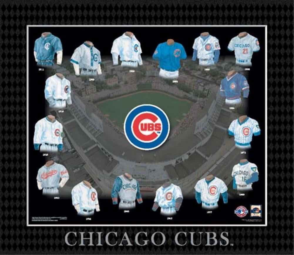 Chicago Cubs Team Frame