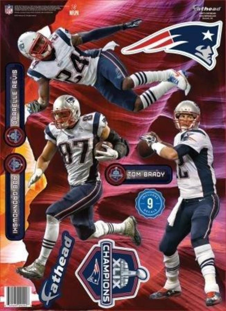 NFL New England Patriots Super Bowl XLIX Champs Team Pack Retail 6-Pack