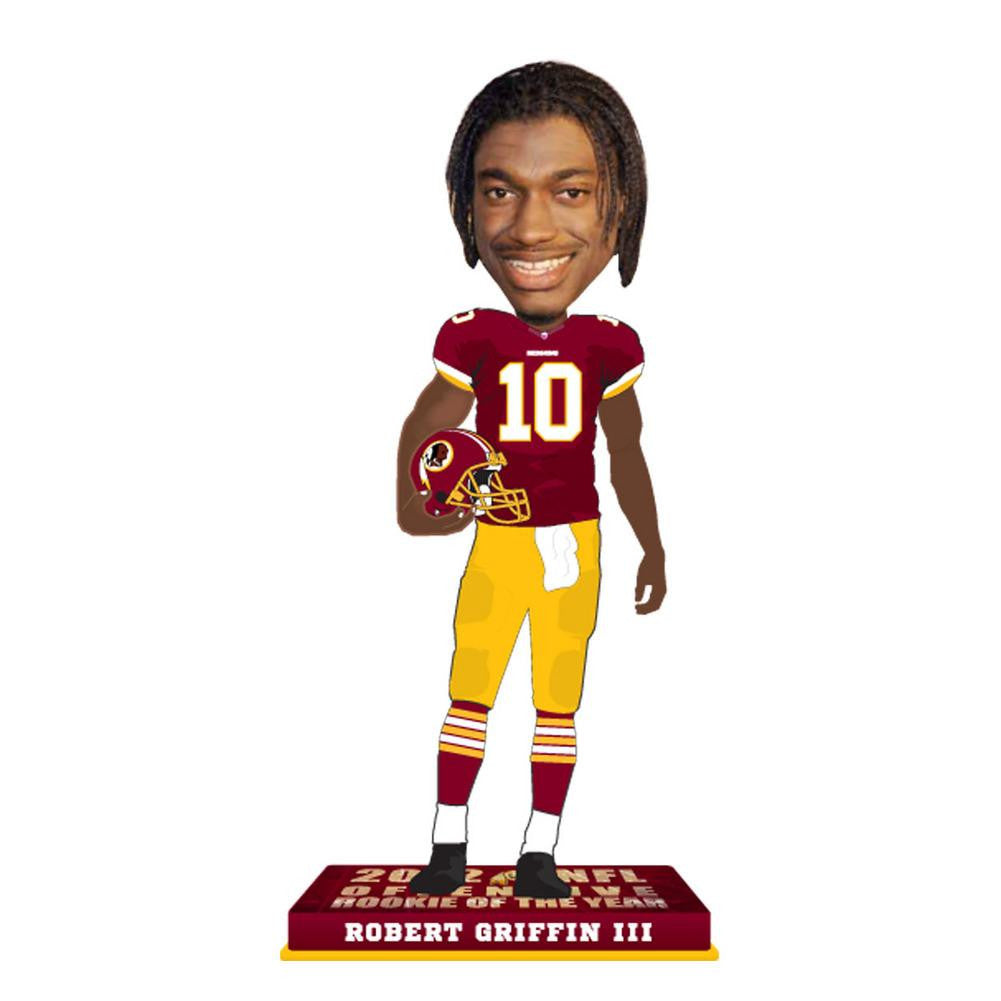 Washington Redskins Griffin R. #10 Ap 2012 NFL Offensive Rookie Of The Year Bobble Road