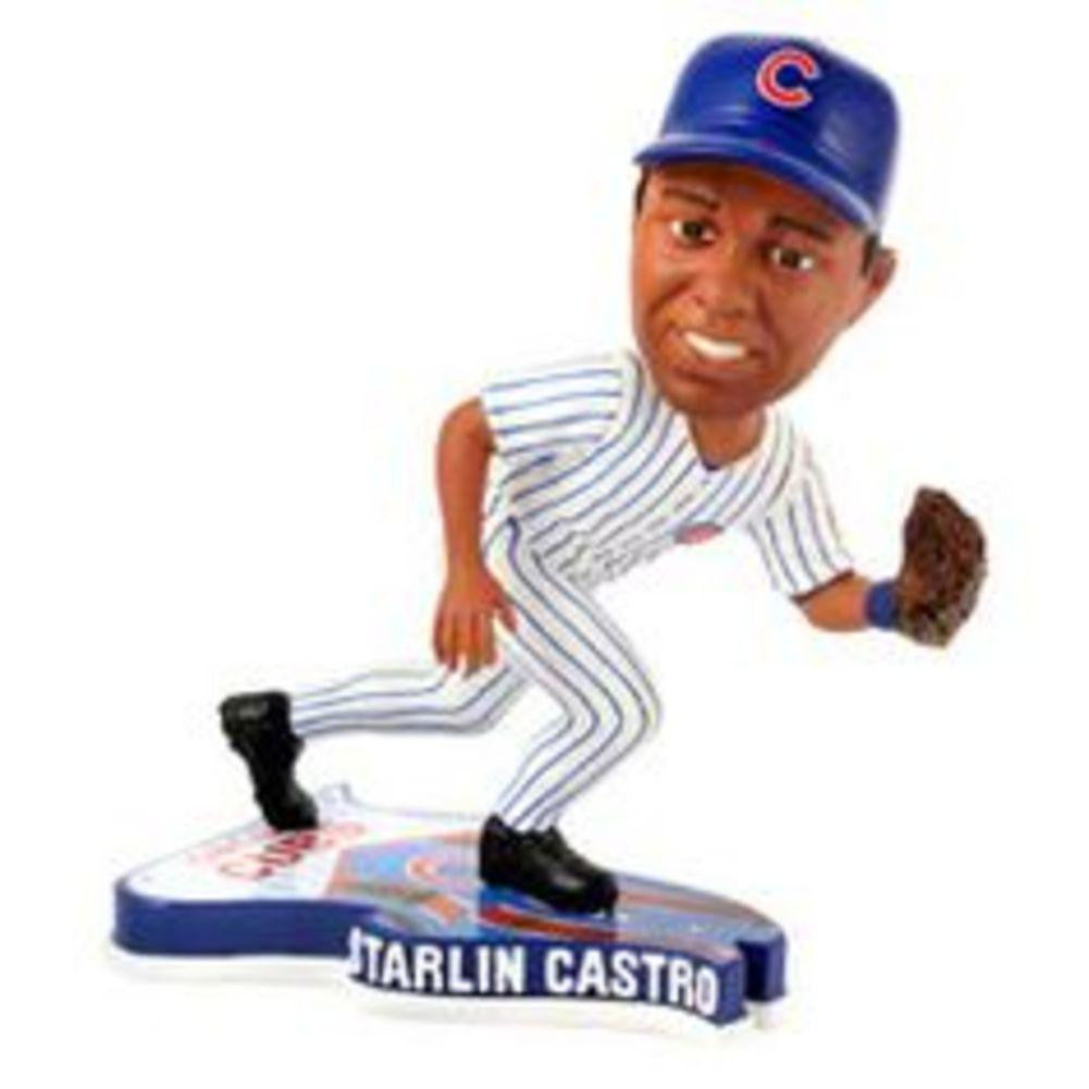 MLB - Starlin Castro Chicago Cubs 2013 Pennant Base Bobblehead