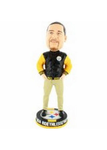 Pittsburgh Steelers Ben Roethlisberger Forever Collectibles Varsity Jacket Bobblehead