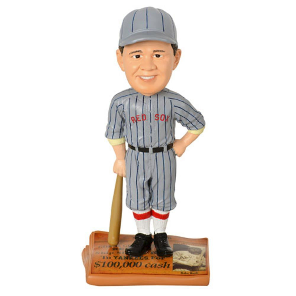 MLB Boston Red Sox Babe Ruth Newspaper Base Bobble