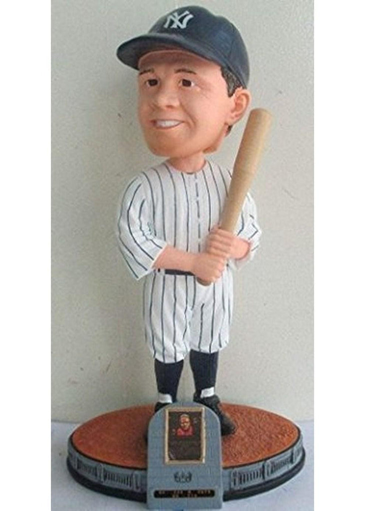 MLB New York Yankees Babe Ruth #3 Monument-Statistics Base Bobble - Home