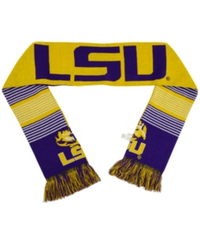 Louisiana State Reversible Split Logo Scarf