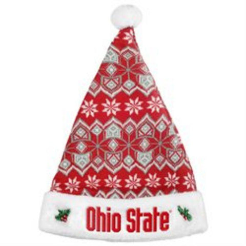 Ohio State 2015 Knit Santa Hat