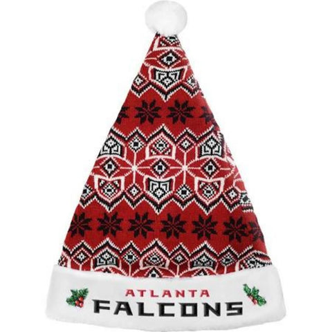 Atlanta Falcons 2015 Knit Santa Hat