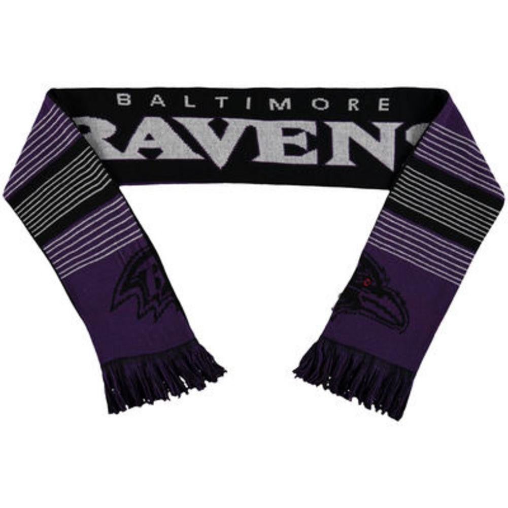 Baltimore Ravens Reversible Split Logo Scarf