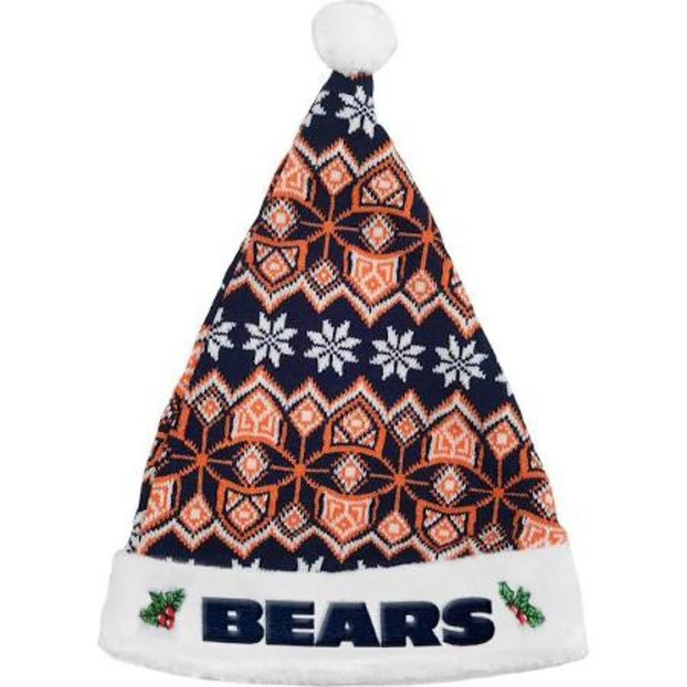 Chicago Bears 2015 Knit Santa Hat