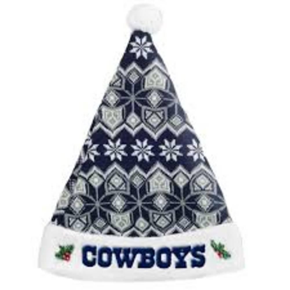Dallas Cowboys 2015 Knit Santa Hat