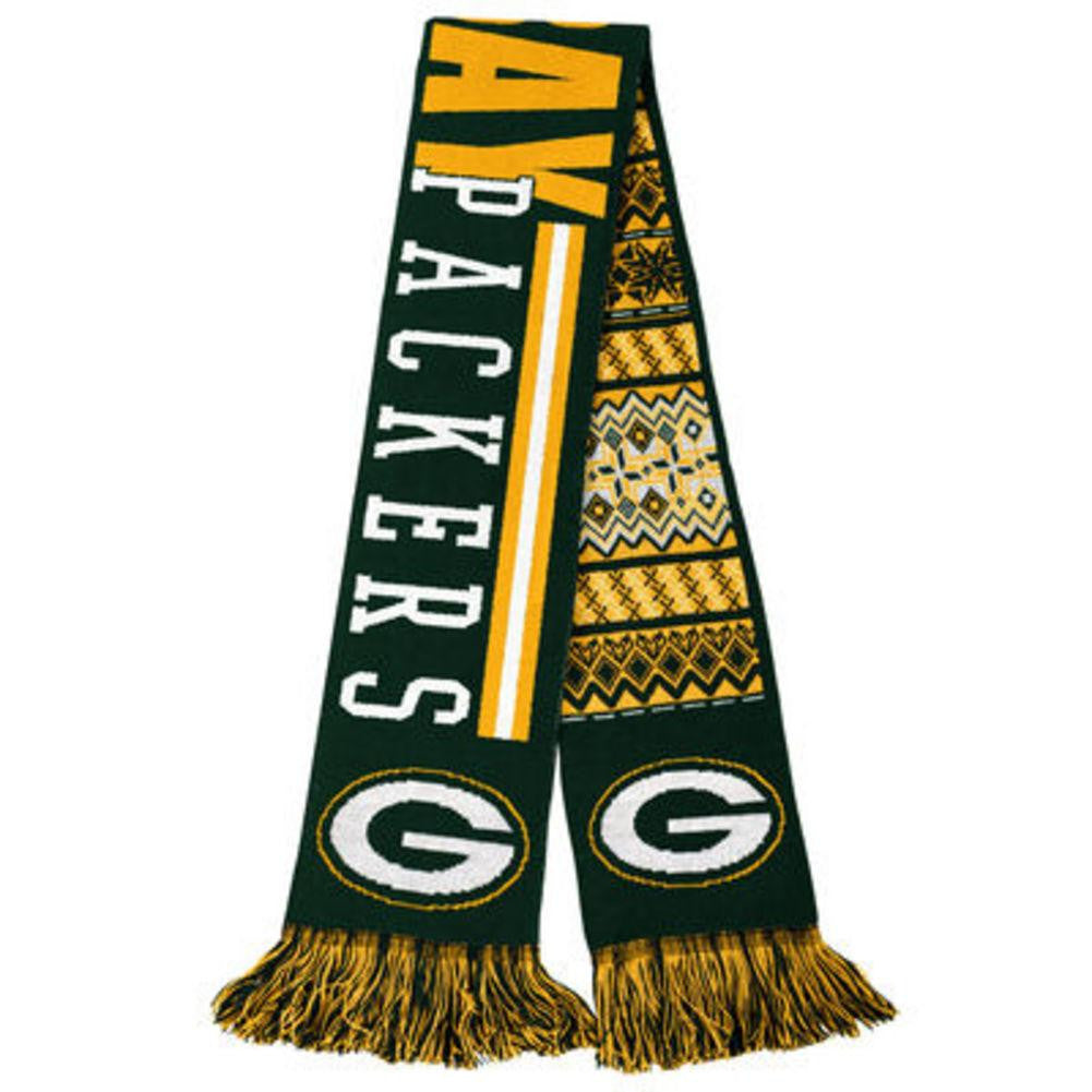 Green Bay Packers Reversible Ugly Scarf