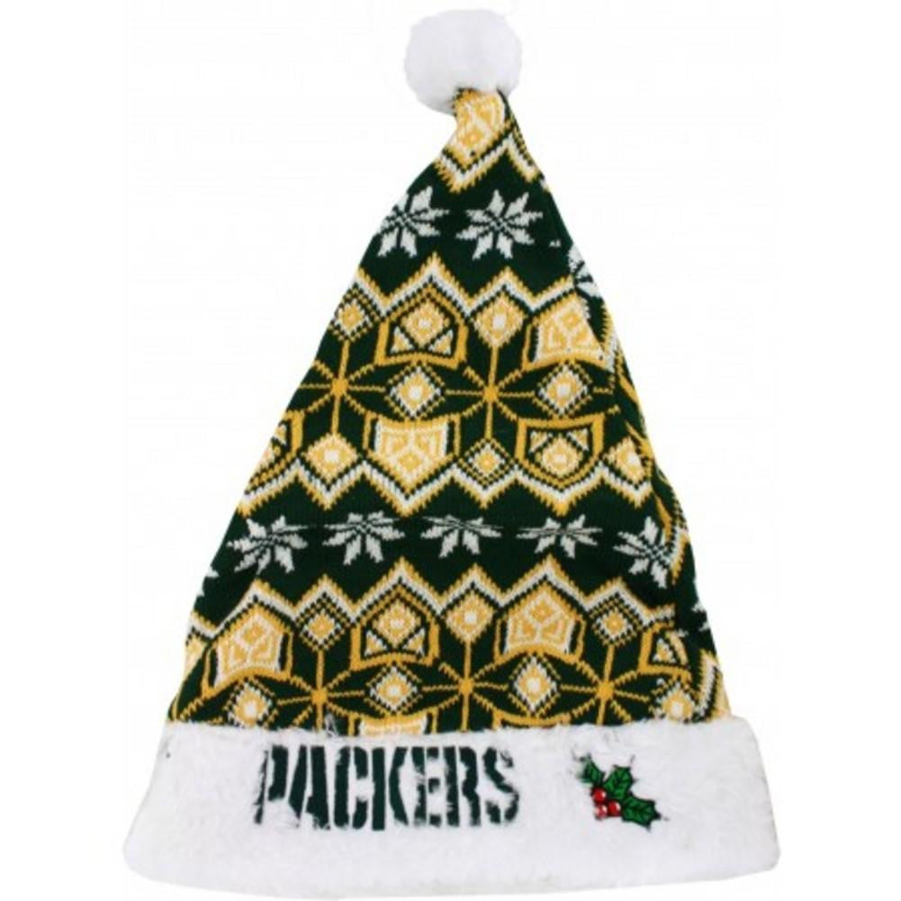 Green Bay Packers 2015 Knit Santa Hat