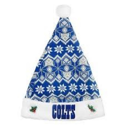 Indianapolis Colts 2015 Knit Santa Hat