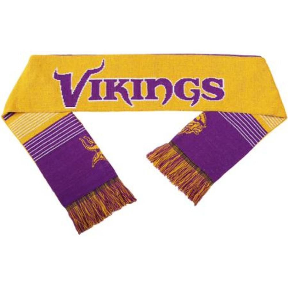 Minnesota Vikings Reversible Split Logo Scarf