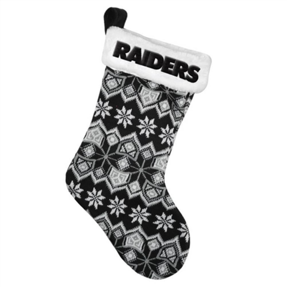 Oakland Raiders 2015 Knit Stocking