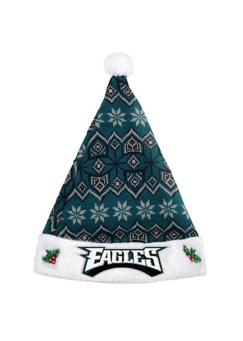 Philadelphia Eagles 2015 Knit Santa Hat