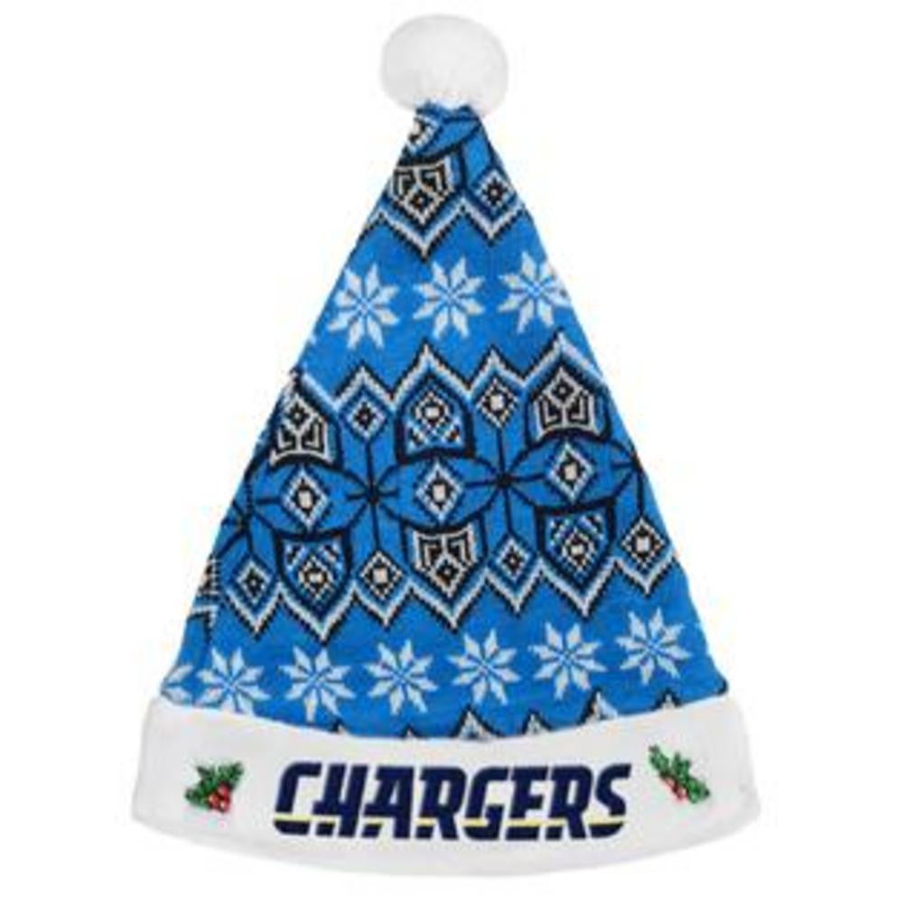 San Diego Chargers 2015 Knit Santa Hat