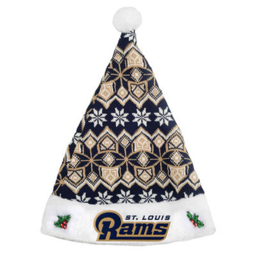 Saint Louis Rams 2015 Knit Santa Hat
