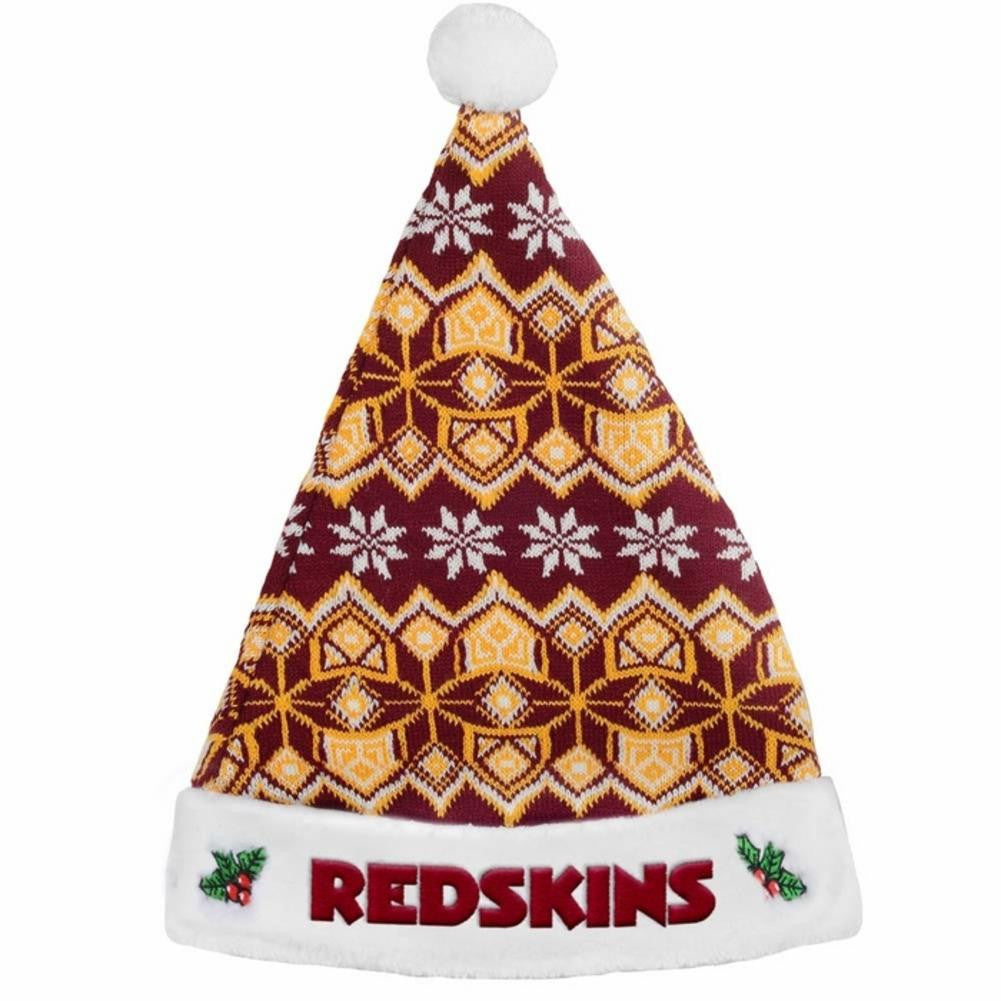 Washington Redskins 2015 Knit Santa Hat