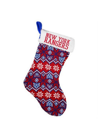 Forever Collectibles NHL New York Rangers 2015 Knit Stocking