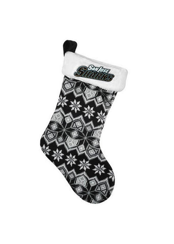 Forever Collectibles NHL San Jose Sharks 2015 Knit Stocking