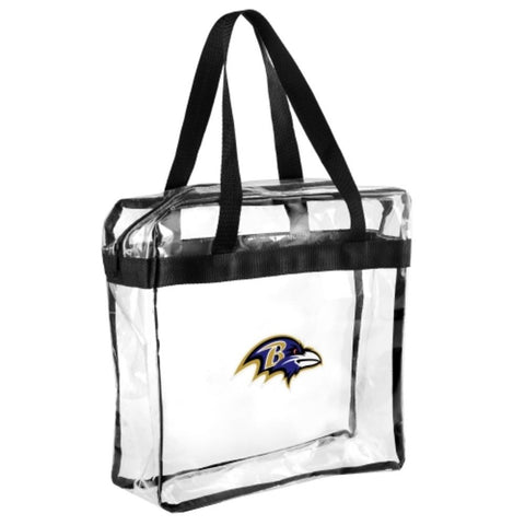 2013 Messenger Bag NFL Football Baltimore Ravens Clear See Thru