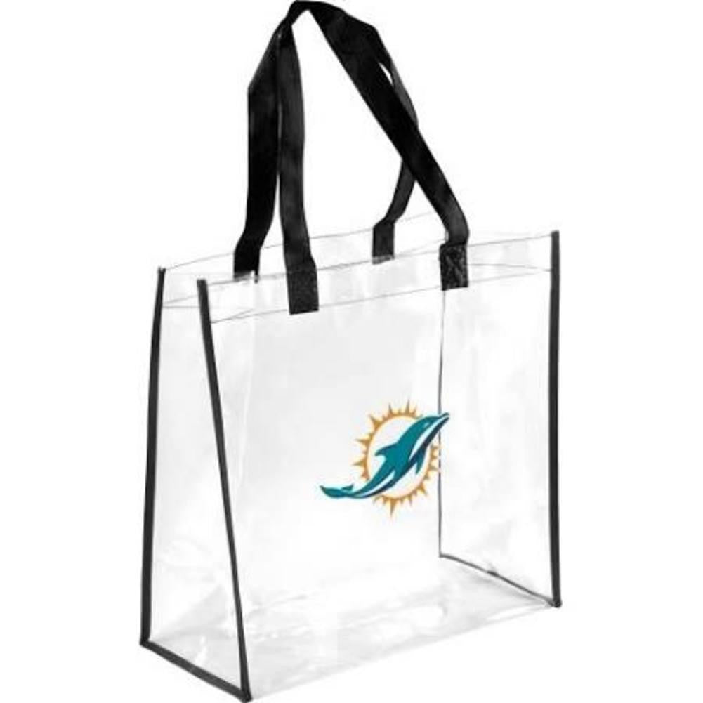 Miami Dolphins Clear Reusable Bag