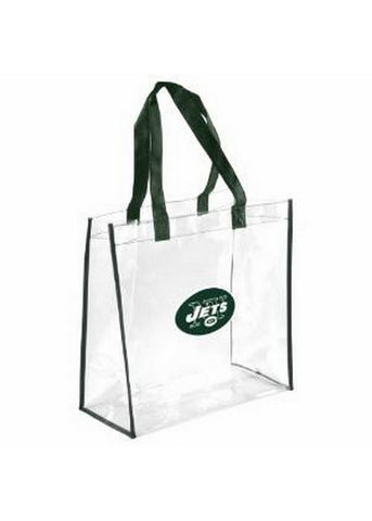 2013 NFL Football New York Jets Clear See Thru Reusable Bag