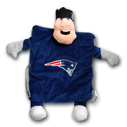 New England Patriots NFL Plush Mascot Backpack Pal