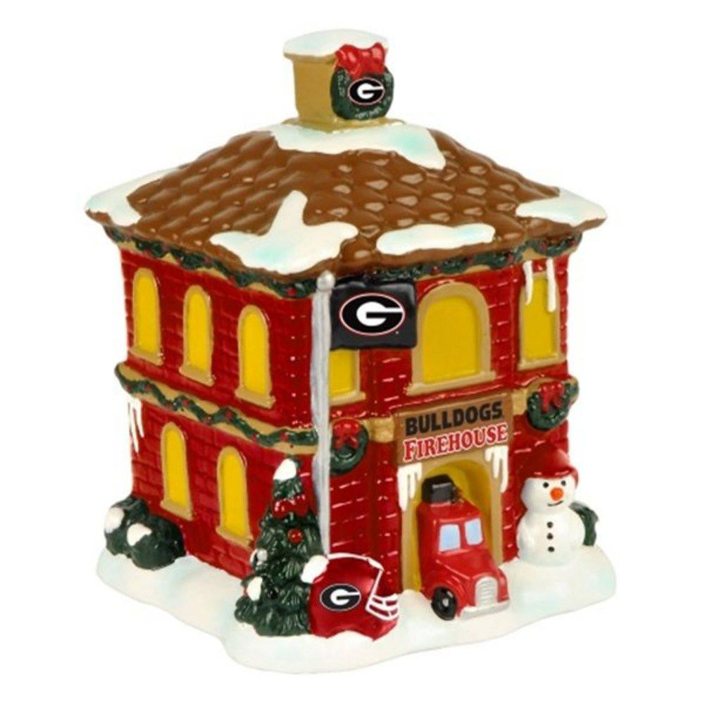 Georgia Bulldogs Holiday Village Firehouse
