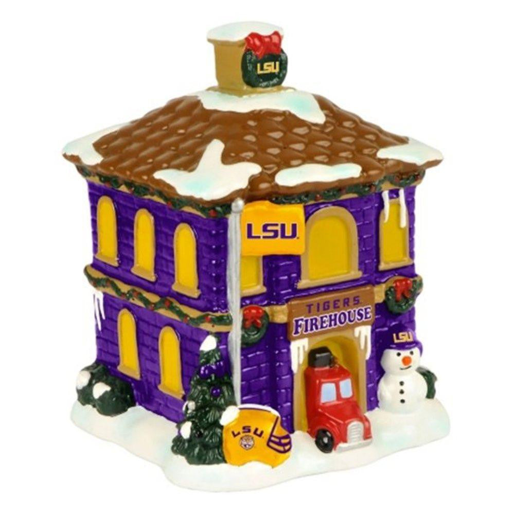 LSU Tigers Holiday Village Firehouse