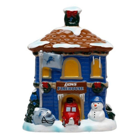 Detroit Lions Holiday Village Firehouse
