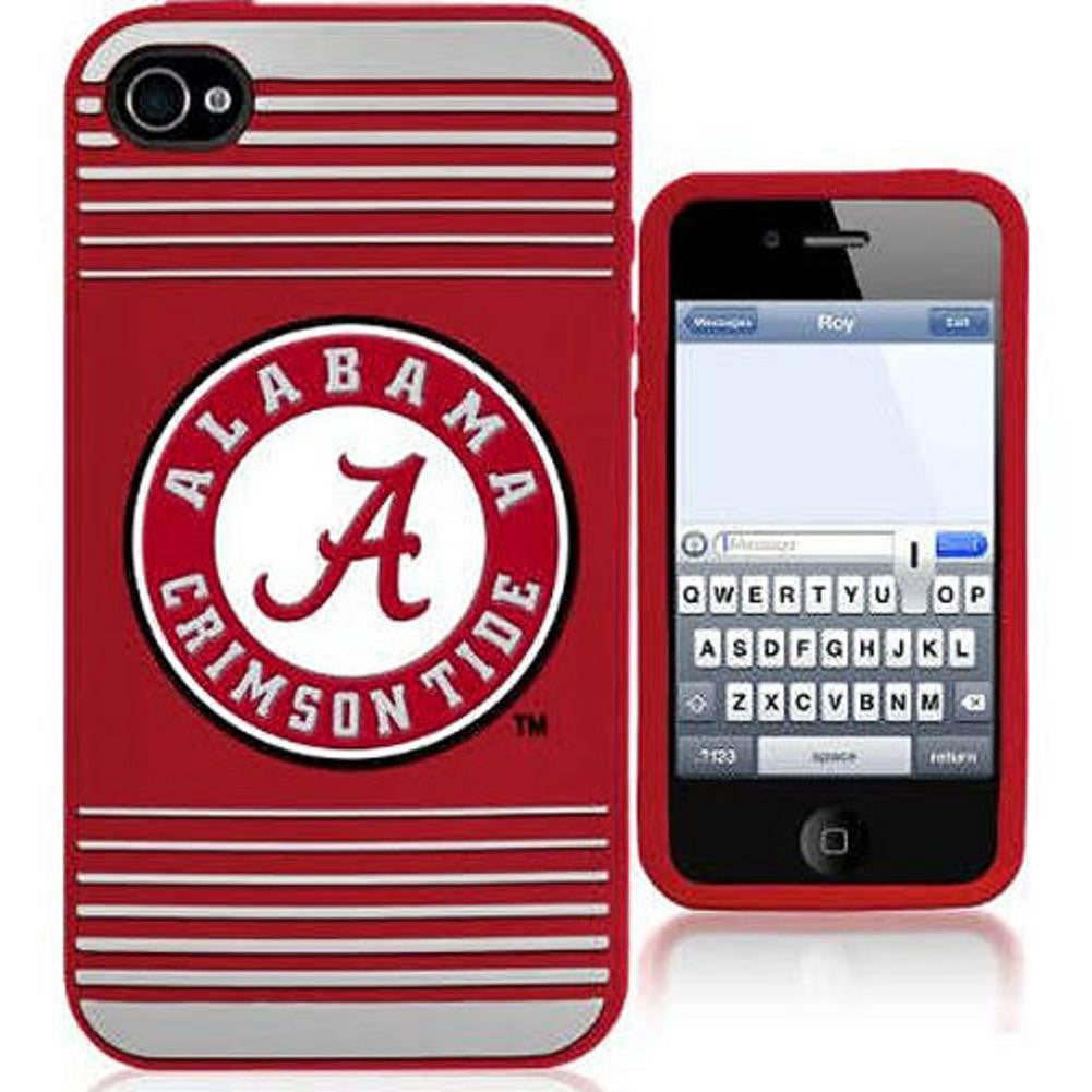 Fanatics Alabama Crimson Tide iPhone 4 All Silicone Soft Case