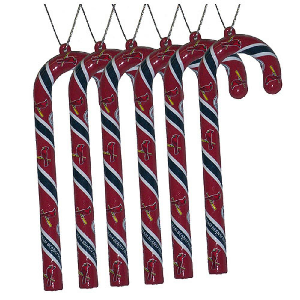 Forever Candy Cane Ornament Box Set MLB- St. Louis Cardinals