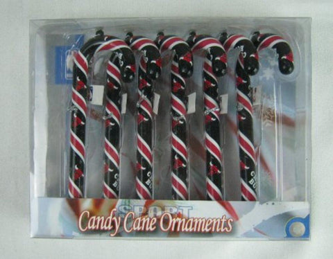 Forever Candy Cane Ornament Box Set NBA- Chicago Bulls